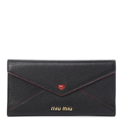 miu miu madras love portemonnaie|Small Madras Love wallet Black .